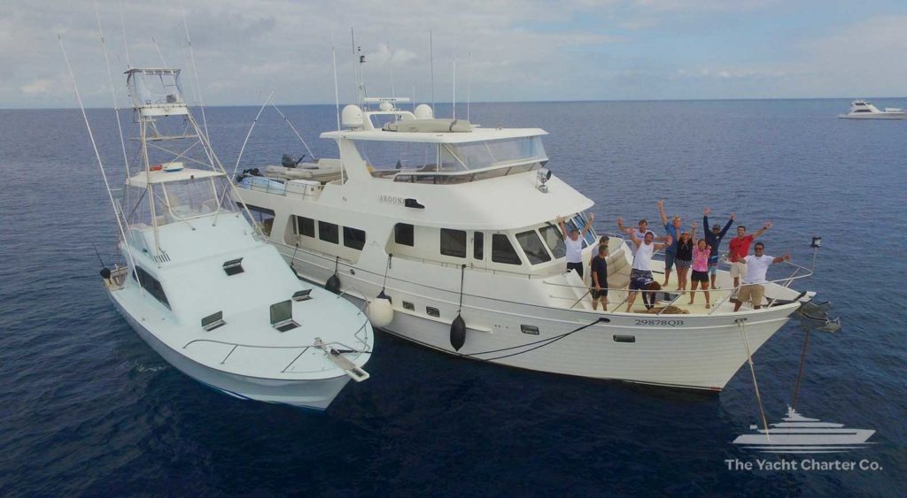 great barrier reef boat hire yacht charter Aroona