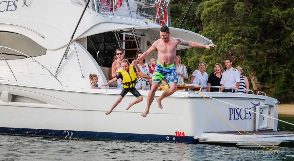 Pisces boat hire sydney yacht charter Sydney fishing