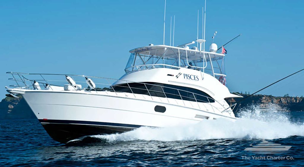 Pisces boat hire sydney yacht charter Sydney fishing
