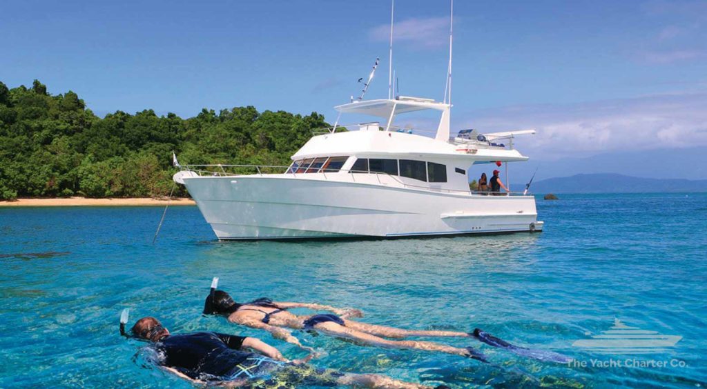 Monsoon boat hire port douglas yacht charter great barrier reef