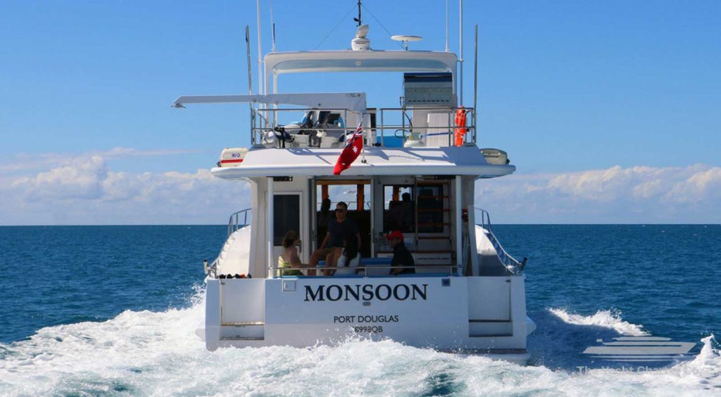 Monsoon boat hire port douglas yacht charter great barrier reef