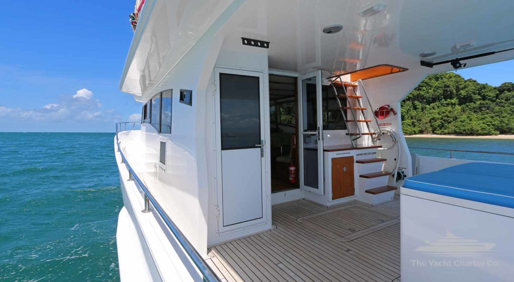 Monsoon boat hire port douglas yacht charter great barrier reef