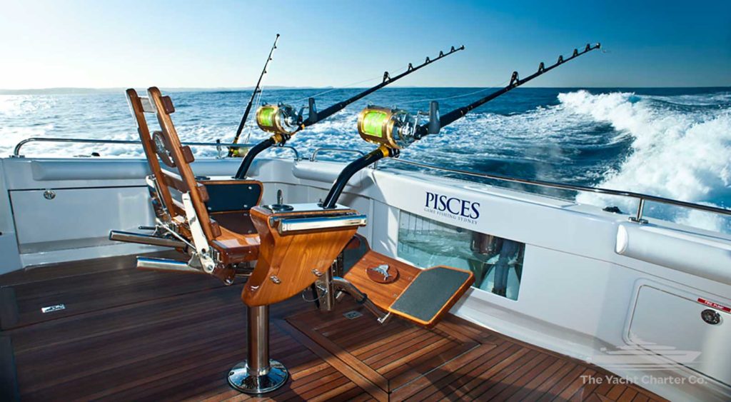 Pisces boat hire sydney yacht charter Sydney fishing