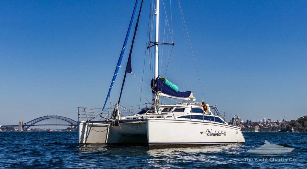 Wanderlust-sydney-catamaran-hire-yacht-charter-sydney