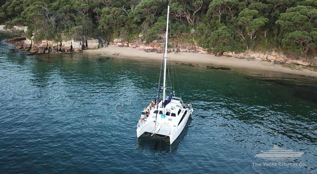 Wanderlust-sydney-catamaran-hire-yacht-charter-sydney