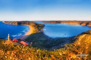 Barrenjoey lighthouse Palm beach Broken bay and pittwater yacht hire