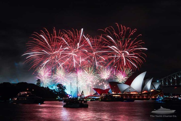 Sydney new years eve yacht hire