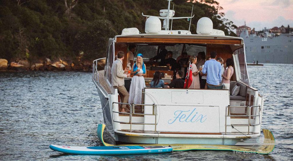 Felix yacht hire sydney boat charter sydney harbour