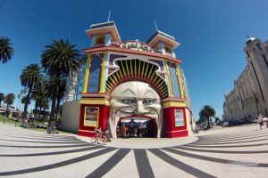 Luna Park St Kilda Beach