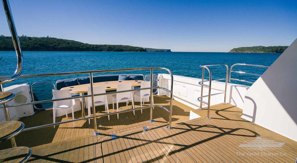 State Of The Art yacht hire Sydney harbour