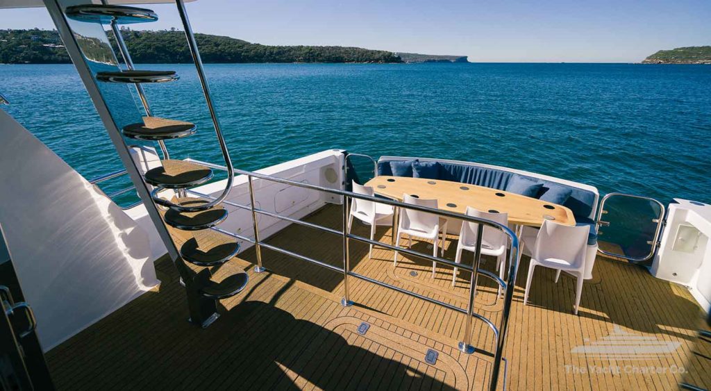 State Of The Art yacht hire Sydney harbour