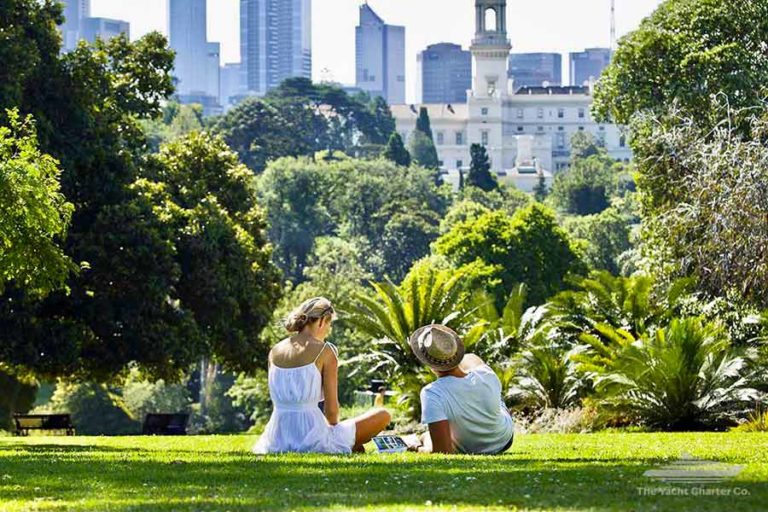 royal botanic gardens picnic melbourne