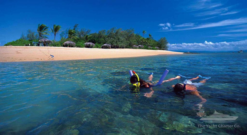 Snorkelling low isles