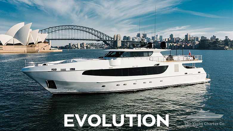 Evolution Sahana Boat Hire Sydney