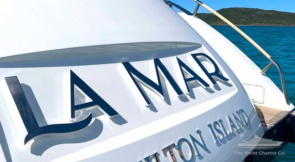 LA MAR yacht charter Hamilton Island