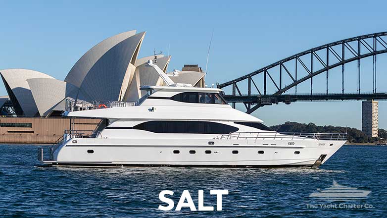 Salt yacht sydney harbour