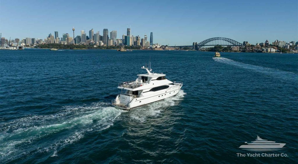 SALT yacht hire Sydney