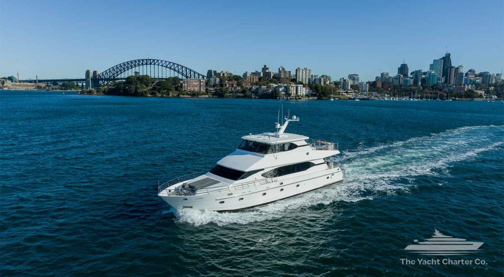 SALT yacht hire Sydney