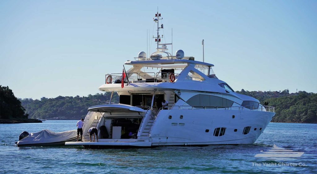 CHAOS superyacht sydney