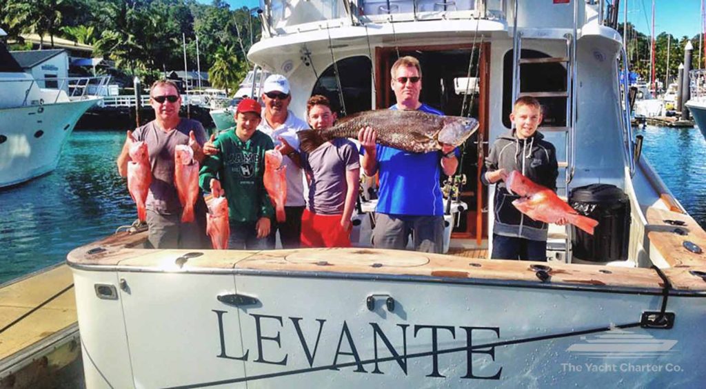 Port Douglas fishing charter levante